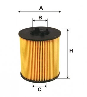 Фильтр масляный двигателя OPEL ASTRA /OE648/2 (выр-во WIX-FILTERS) WIX FILTERS WL7241