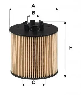 Фільтр масляний Skoda SUPERB (3T5) (09-15) WIX WIX FILTERS WL7410