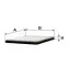 Фільтр салону Subaru Legacy III, Outback II / Toyota Avensis Verso, Celica II, Landcruiser, Prius, Yaris WIX WIX FILTERS WP9026 (фото 1)