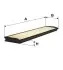 Фильтр салона MB E-KLASSE (124) 93-97 (2шт.) (выр-во WIX-FILTERS) WIX FILTERS WP9332 (фото 1)