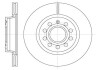 Диск тормозной перед. (Remsa) (кратно 2 шт.) VAG Octavia II Yeti / Golf V VI Caddy III Jetta III IV WOKING D6647.10 (фото 1)