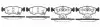 Колодки гальмівний диск. перед. (Remsa) Fiat Panda 12> (P0723.50) WOKING P072350 (фото 1)