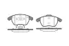 Гальмівні колодки пер. Citroen C4/Peugeot 207/208/307/308/Jetta IV 07- WOKING P11303.10 (фото 1)