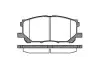 Тормозные колодки пер. Lexus RX 03-08 (sumitomo) WOKING P11393.00 (фото 1)