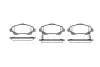 Тормозные колодки пер. Toyota Avensis 00-08 (bosch) WOKING P11463.02 (фото 1)