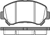 Гальмівні колодки пер. QASHQAI I/QASHQAI II/ X-TRAIL 1.5D-2.5 07- WOKING P12183.00 (фото 1)