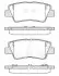 Тормозные колодки зад. Hyundai i30/i40 11-/Kia Cee&#039;d 1.6-3.3 12- (akebono) WOKING P12623.52 (фото 1)