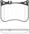 Колодки гальмівний диск. перед. (Remsa) Mercedes-Benz S-Class 2.1 13-, Mercedes-Benz S-Class 3.0 13- WOKING P14343.00 (фото 1)