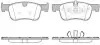Колодки тормозные диск. перед. (Remsa) PSA C4 Picasso Grand Picasso 13&gt; WOKING P14803.00 (фото 1)