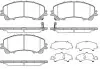 Колодки гальмівний диск. перед. (Remsa) Infiniti Q50 2.2 13-,Infiniti Q50 3.5 13- (P15073.12) WOKING P1507312 (фото 1)