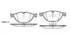 Колодки гальмівний диск. перед. (Remsa) Bmw 5 2.0 09-,Bmw 5 3.0 09-,Bmw 5 4.4 09- WOKING P15143.00 (фото 1)