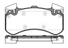 Колодки гальмівні диск. перед. (Remsa) Audi A4 A5 A6 A7 A8 17> (P15633.00) WOKING P1563300 (фото 1)