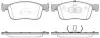 Колодки гальмівний диск. перед. (Remsa) Peugeot Expert 1.6 16-,Peugeot Expert 2.0 16- WOKING P16193.00 (фото 1)