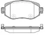 Колодки гальмівний диск. перед. (Remsa) Renault Megane IV WOKING P16243.08 (фото 1)