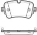 Колодки гальмівний диск. задн. (Remsa) Audi Q7 15> (P17683.08) WOKING P1768308 (фото 1)