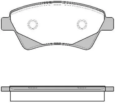 Тормозные колодки пер. RENAULT KANGOO/MEGANE/SCÉNIC 1.5-2.0 01- WOKING P8763.20