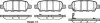Колодки тормозные диск. задн. (Remsa) Nissan Qashqai X-trail 07&gt; / Juke / Tiida / Murano I II (P9763.21) WOKING P976321 (фото 1)