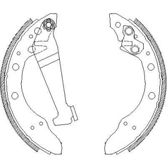 Тормозные колодки 100/80/Cordoba/Fabia/Felicia/Fox/Ibiza/Lupo/Passat (76-15) WOKING Z4046.00