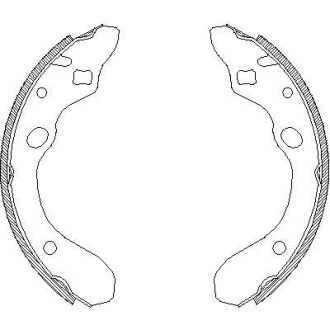 Колодки тормозные WOKING Z4147.00