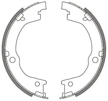Колодки тормозные WOKING Z4644.00