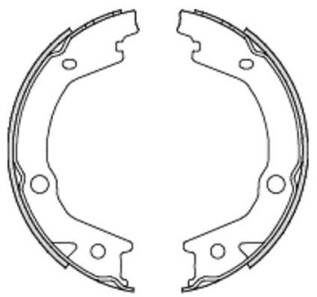 Гальмівні колодки WOKING Z4697.00