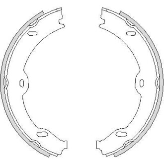 Гальмівні колодки WOKING Z4708.00