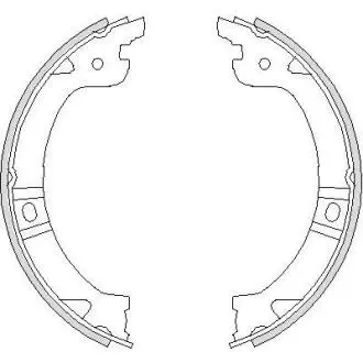 Колодки тормозные WOKING Z4744.00