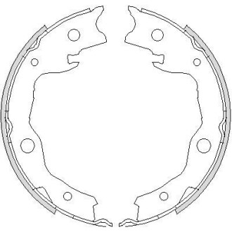 Тормозные колодки задн. Leaf/Tiida/Pulsar/Sentra/Juke/Cube/Qashqai/XTrail/RAV 4/Koleos 07- WOKING Z4752.00