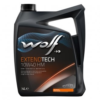 EXTENDTECH 10W40 HM 4Lx4 Wolf 8302213