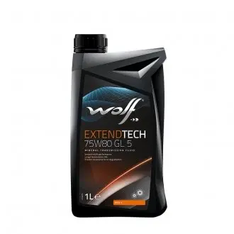EXTENDTECH 75W80 GL 5 1Lx12 Wolf 8303807
