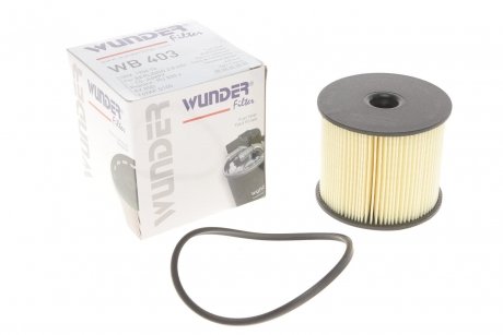 Фильтр топливный Citroen Berlingo/Peugeot Partner 2.0HDi 99-05 (сис-ма Siemens) WUNDER FILTER WB 403