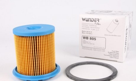 Фильтр топливный Renault Kangoo 1.9D WUNDER FILTER WB 805