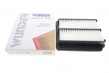 Фільтр повітряний Chevrolet Aveo 06- (benzin) WUNDER FILTER WH 351 (фото 1)