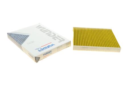 Фильтр салона VW Polo 1.0TSI/Seat Ibiza 1.0 i/1.6 TDI 17-(угольный) WUNDER FILTER WPK 107