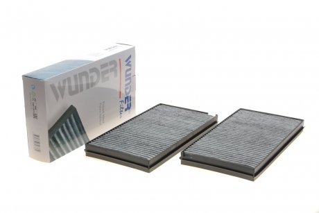 Фильтр салона BMW 5 (E60) 3.0D 01-(угольный) WUNDER FILTER WPK 210