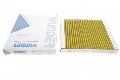 Фильтр салона Opel Astra K/Insignia B 15-(угольный) WUNDER FILTER WPK 358