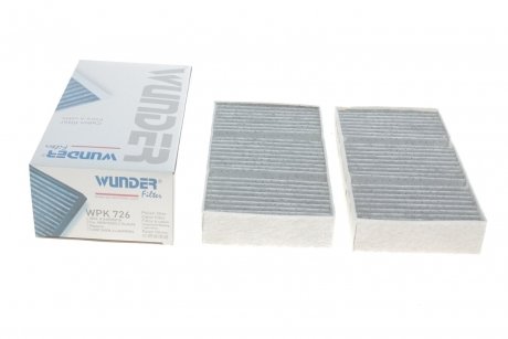 Фільтр салону MB M-class (W166) 11- (вугільний) WUNDER FILTER WPK 726