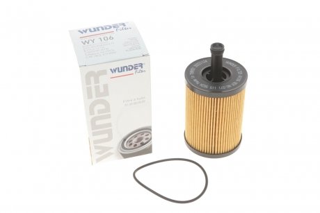 Фильтр масляный VW T5/Caddy III 03- WUNDER FILTER WY 106