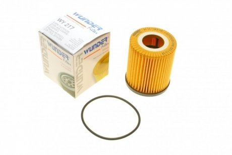 Фильтр масляный MINI Cooper 1.6 i 01-08/Fiat Tipo 1.6 i 15- WUNDER FILTER WY 217