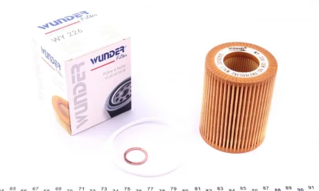 Фільтр масляний BMW 3 (F30/F31) 316/320i12- WUNDER FILTER WY 226