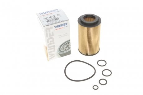 Фильтр масляный Opel Omega B/Vectra B/Astra G 2.0/2.2DTI WUNDER FILTER WY 302