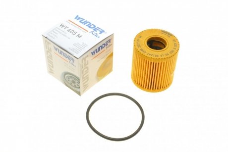 Фильтр масляный Ford Transit/Citroen Jumper 2.2HDI/2.4TDCi 06-/Peugeot 2.0HDI 03- WUNDER FILTER WY 405M