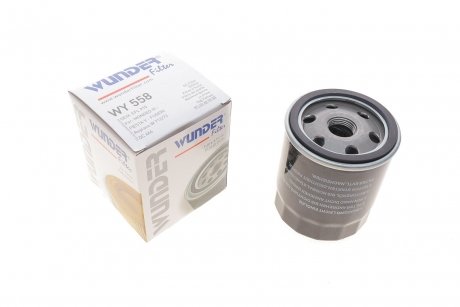 Фильтр масляный Ford Focus/Transit 1.0-2.3 82- WUNDER FILTER WY 558