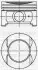 Поршень з кільцями і пальцем (размер отв. 83 / STD) CITROEN Xsantia/Xsara 1.8i, PEUGEOT 306/406 1,8і (XU7 JP 4, LFY) YENMAK 31-04924-000 (фото 1)