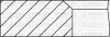 Комплект поршневих кілець (на 1 поршень) CITROEN 1.6, 2.0 (85/STD) (1.2/1.5/2.5) YENMAK 91-09145-000 (фото 1)