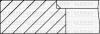 Комплект поршневих кілець (на 1 поршень) FIAT Scudo 1.6i -00 (86.4/STD) (1.5/1.75/3) YENMAK 91-09395-000 (фото 1)