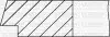 Комплект поршневих кілець (на 1 поршень) DB C204 1.6 (83/STD) (1.2/1/2) YENMAK 91-09651-000 (фото 2)