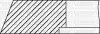Комплект поршневих кілець (на 1 поршень) RENAULT MASTER II 2.8dTI -01 (94.4/STD) (3/2/3) YENMAK 91-09690-000 (фото 2)