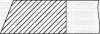 Комплект поршневих кілець (на 1 поршень) (83,00/STD) (2,0/2,0/3,0) CITROEN BX/ZX 1.9i PEUGEOT 205/305/309/405/605 1.9i YENMAK 91-09885-000 (фото 3)