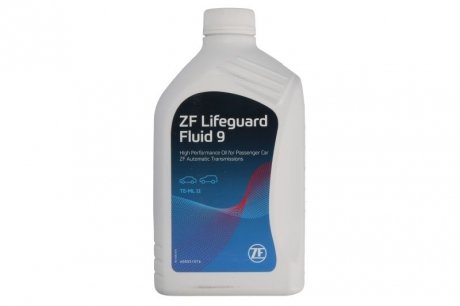 Масло трансмиссионное LIFEGUARDFLUID 9 - 1л ZF AA01.500.001